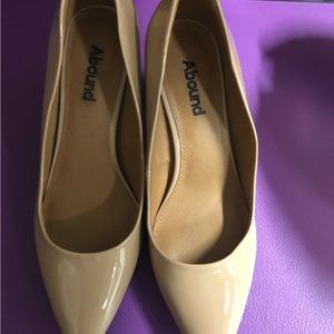 Audrey Nude Block Heel